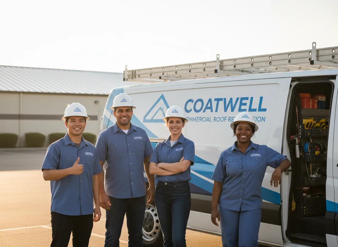 Commercial roof coating company in Fredericksburg, OH